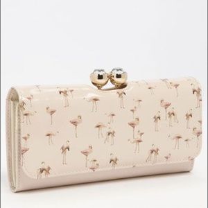 Ted Bake Flamingo Long Wallets